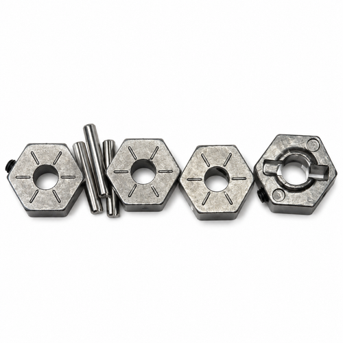 ARRMA alloy 14mm wheel hex set of 4 with pins