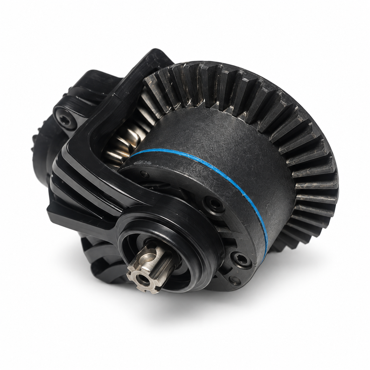 ARRMA 223S differential transmission module angled view