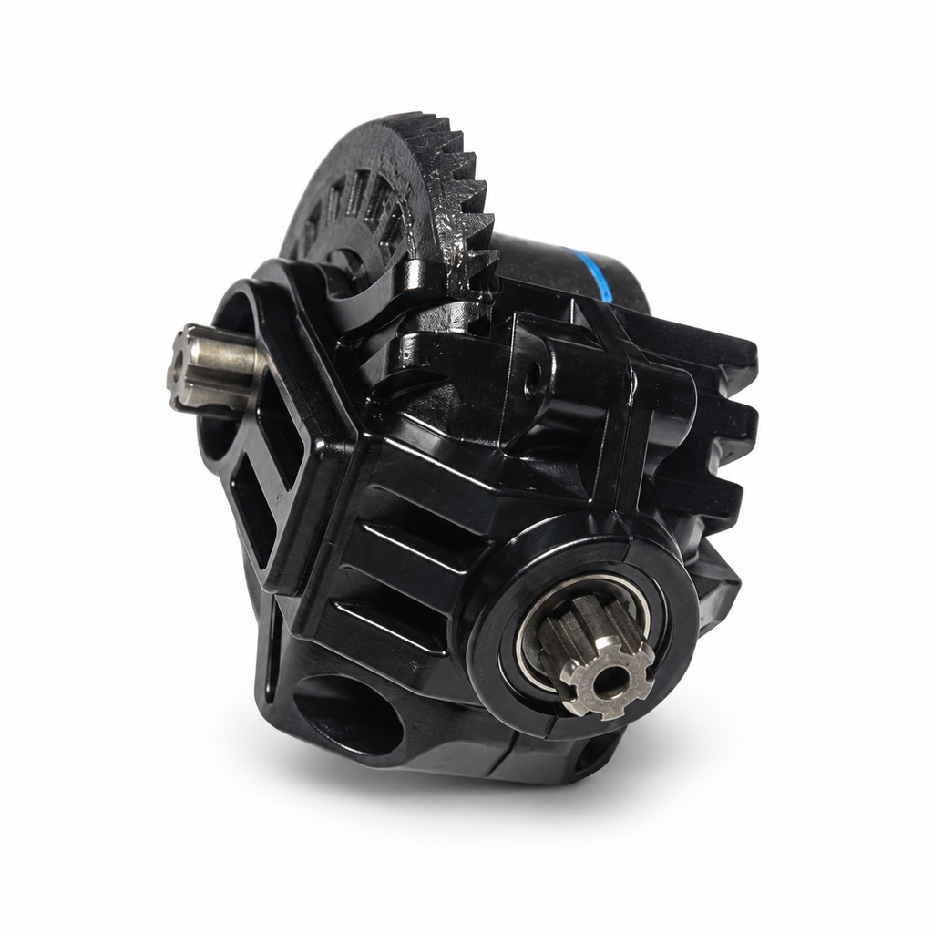 ARRMA 223S differential transmission module front view