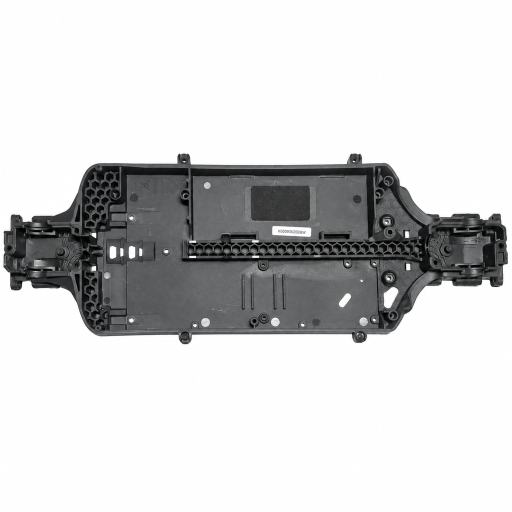 ARRMA Kraton 4S chassis assembly horizontal view