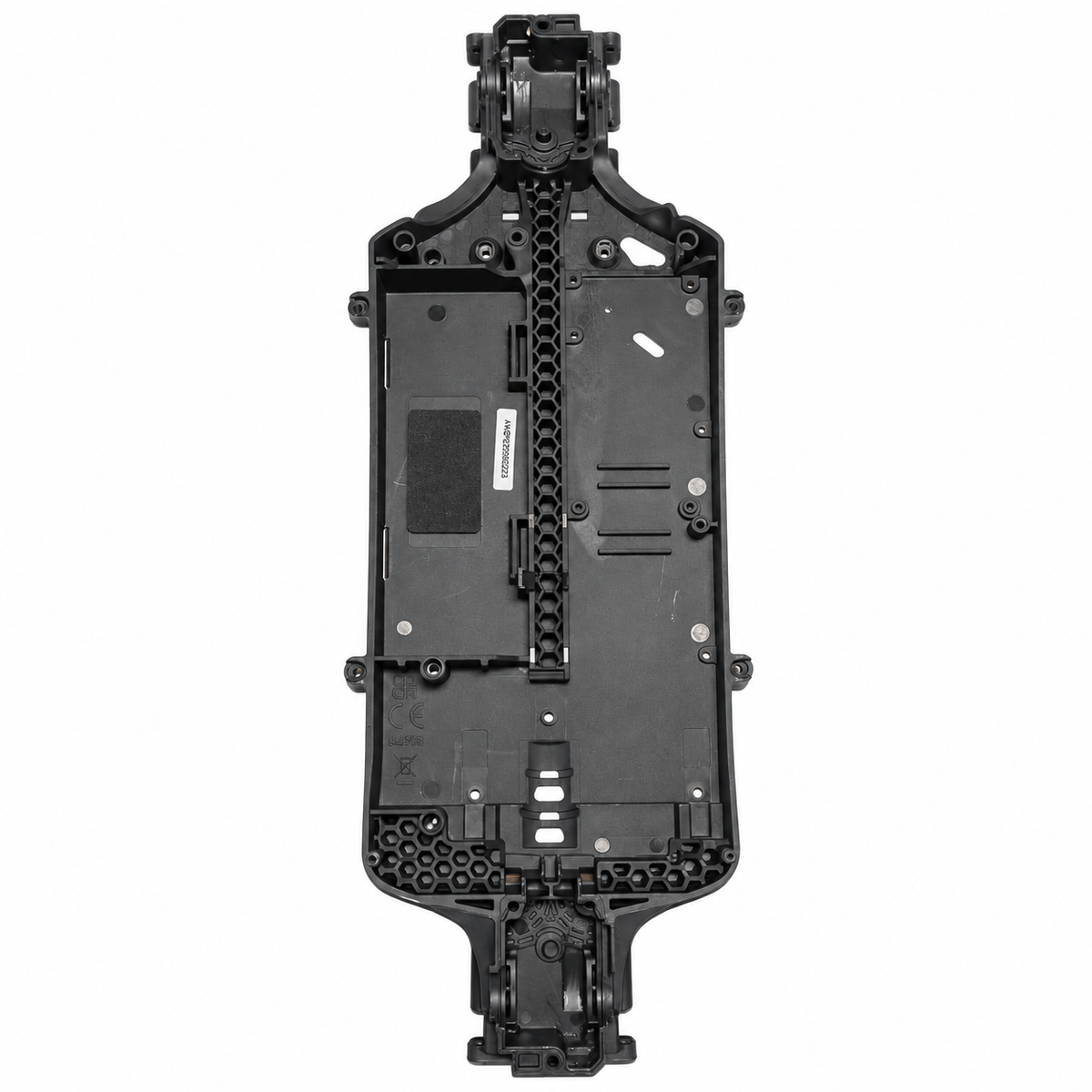 ARRMA Kraton 4S chassis assembly vertical view