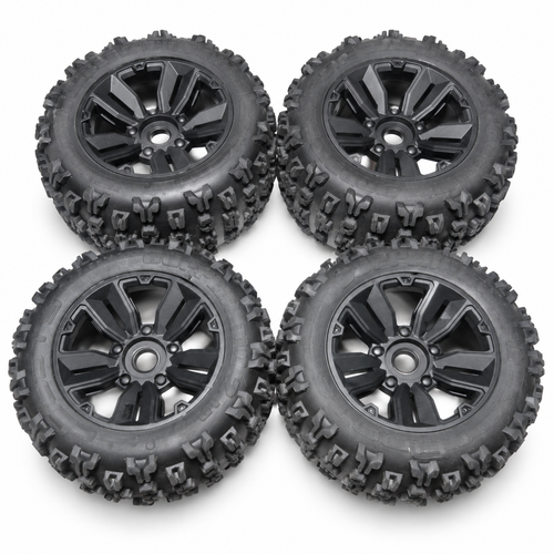 ARRMA Kraton 4S dBoots Copperhead2 LP mounted wheel and tire set of four