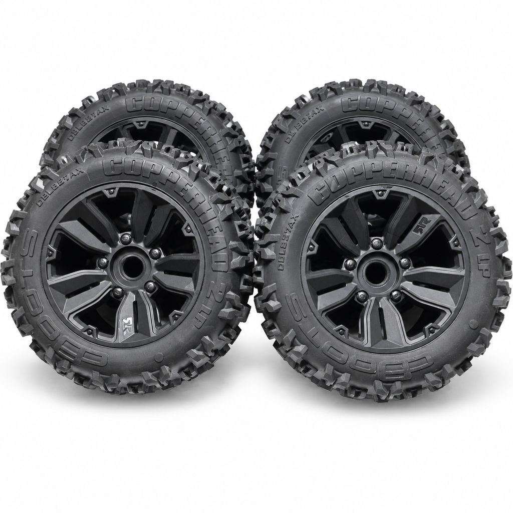 ARRMA Kraton 4S Copperhead2 LP wheel faces and sidewalls