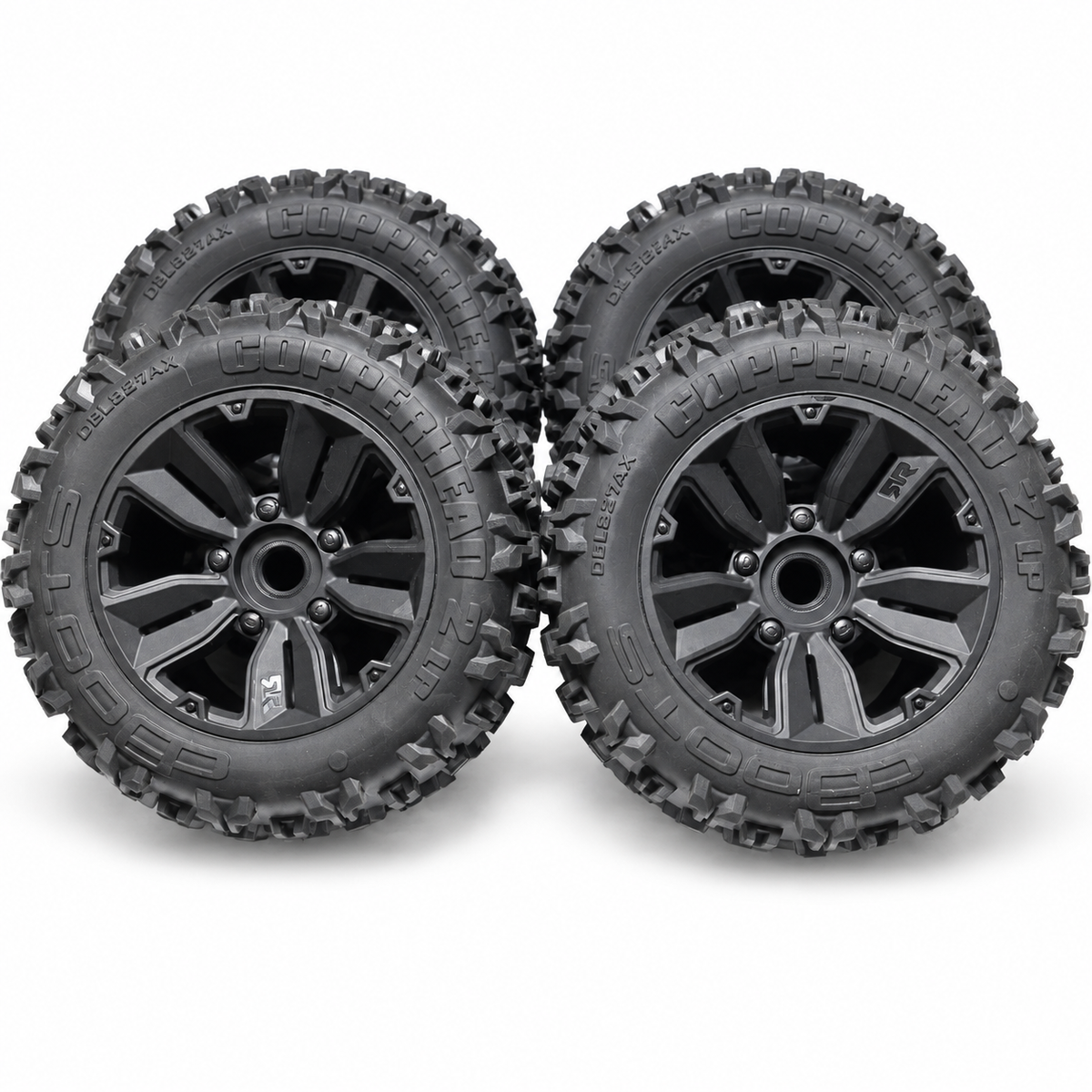 ARRMA Kraton 4S Copperhead2 LP wheel faces and sidewalls