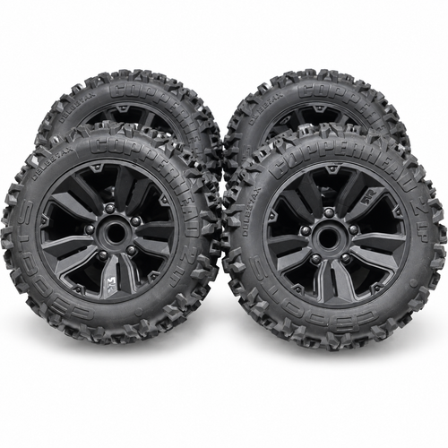 ARRMA Kraton 4S Copperhead2 LP wheel faces and sidewalls