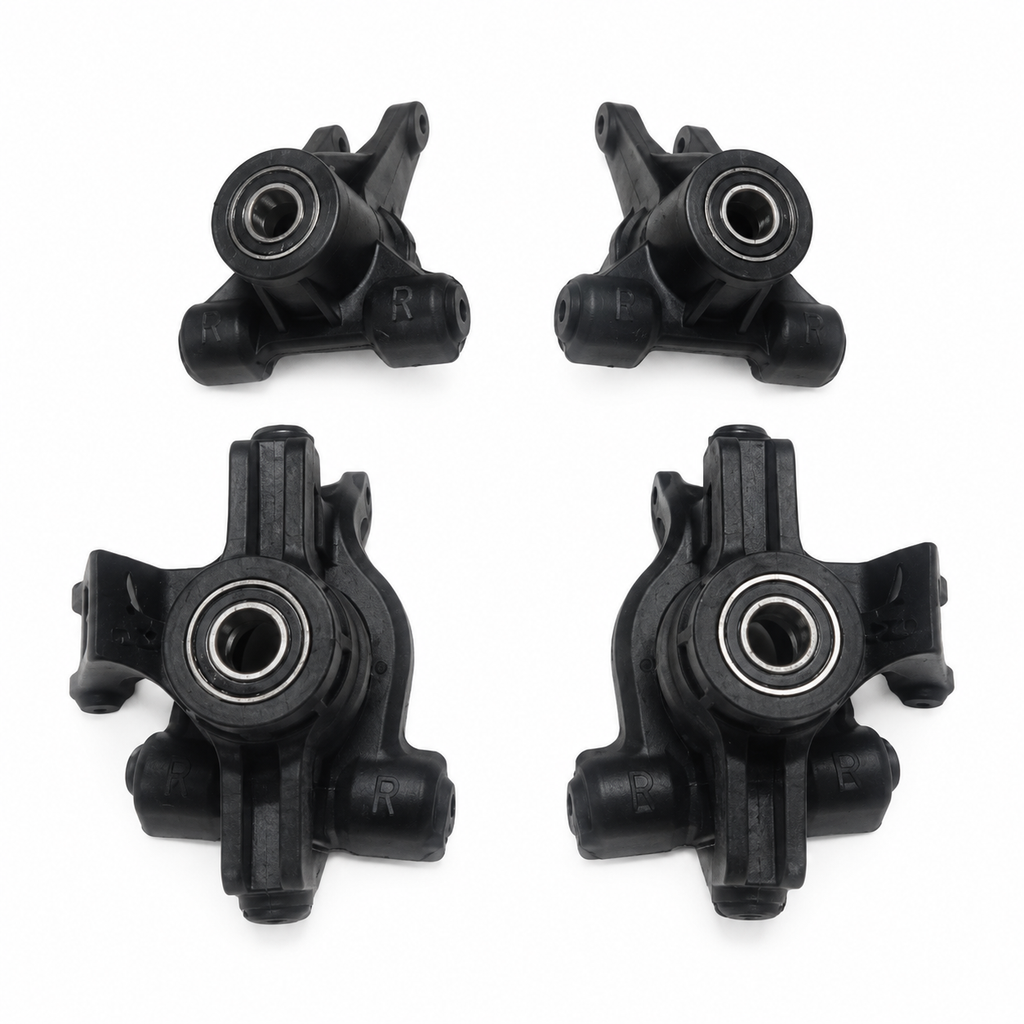 ARRMA Kraton 4S front steering knuckles and rear hub carriers with bearings