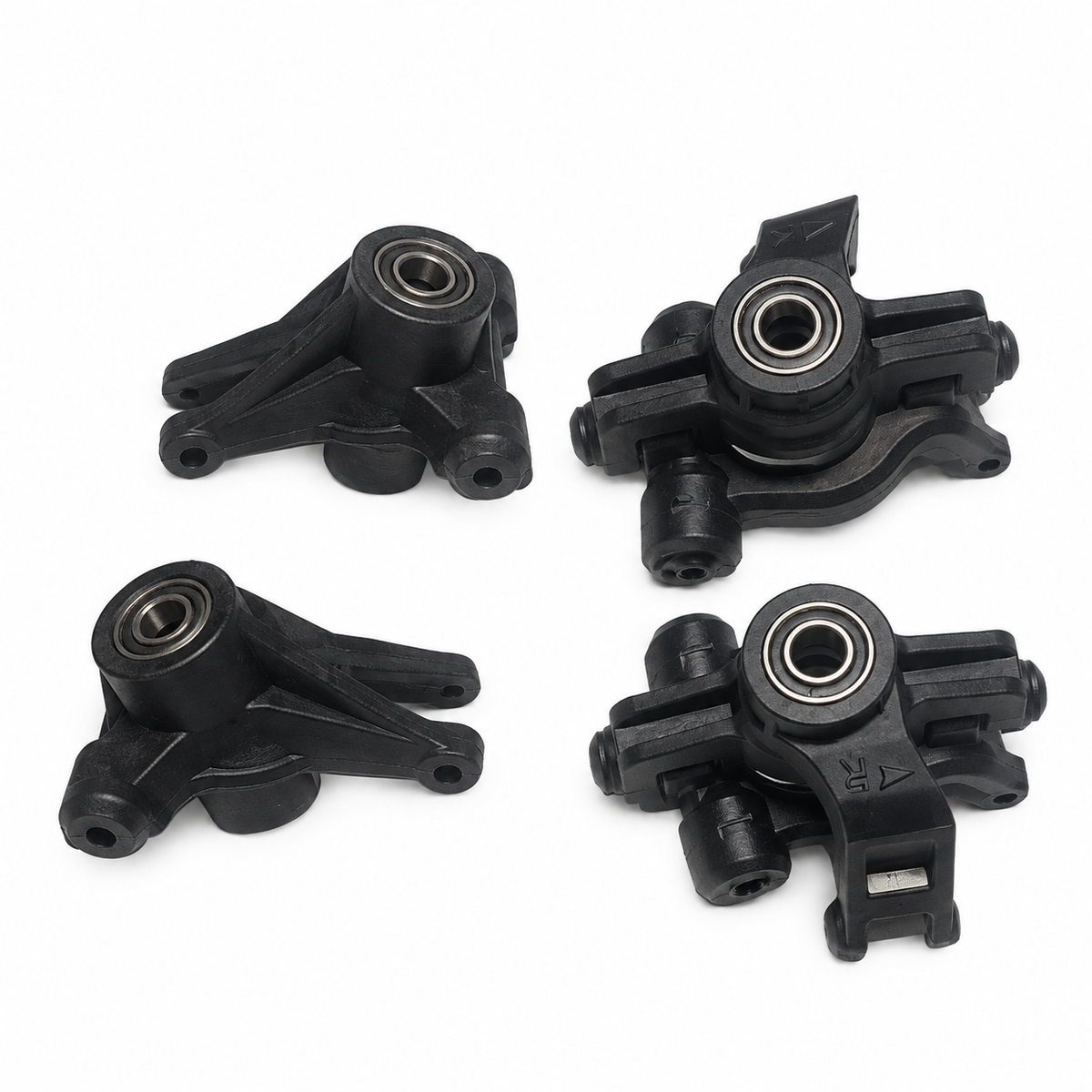 ARRMA Kraton 4S hub carrier and steering knuckle set reverse view