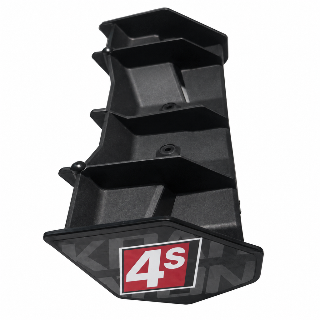 ARRMA Kraton 4S black rear wing view 2