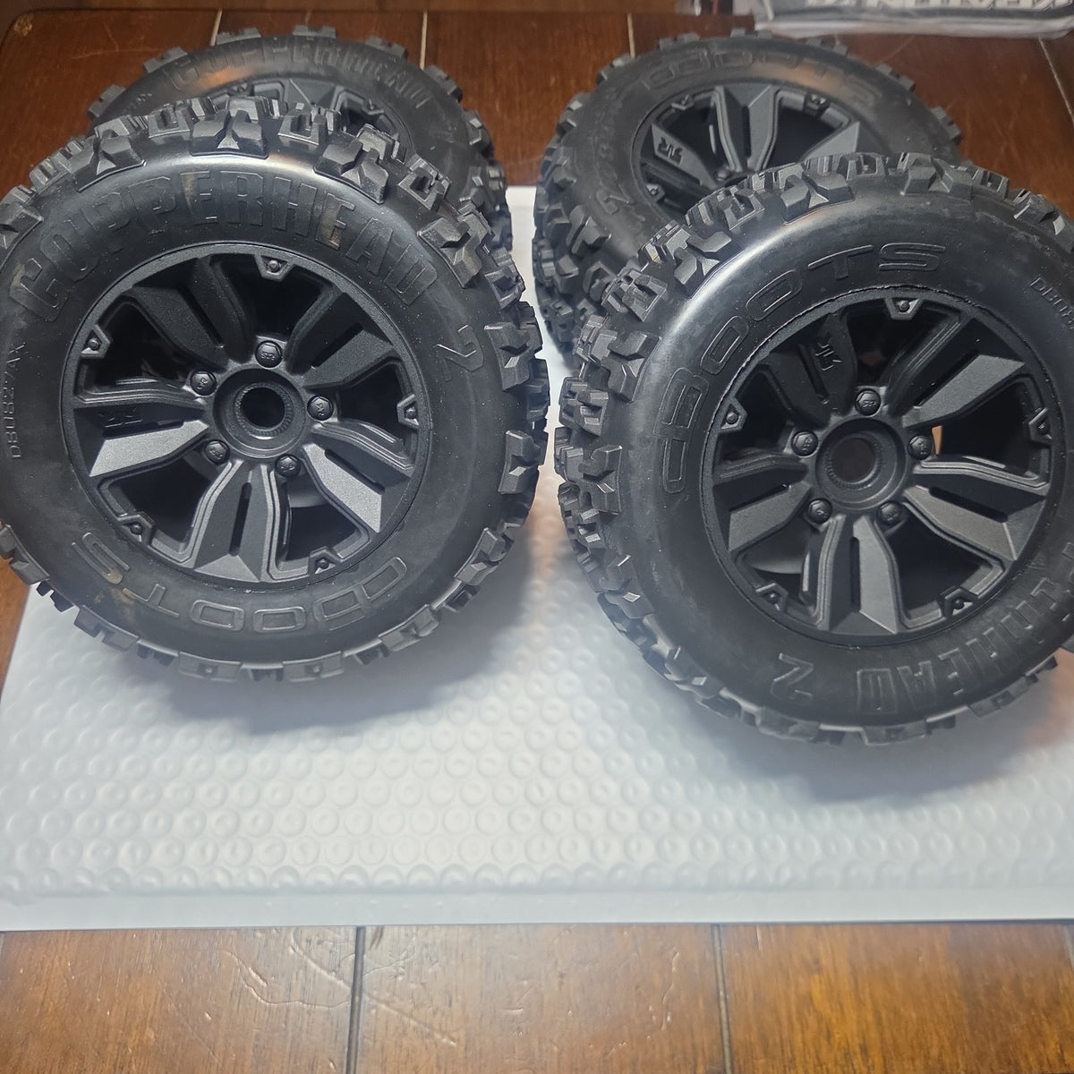 ARRMA Kraton 6S dBoots Copperhead 2 mounted wheels and tires