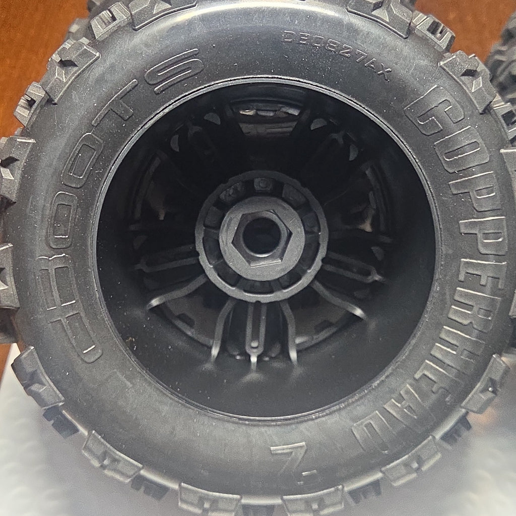 dBoots Copperhead 2 DB0827AX wheel backside detail