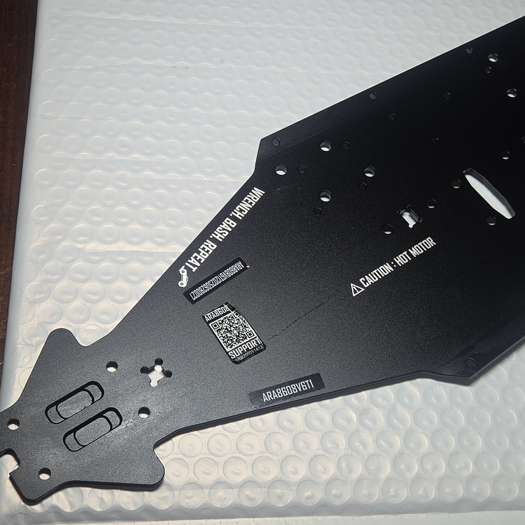 ARRMA Kraton 6S EXB 7075 aluminum chassis ARA8608V6T1