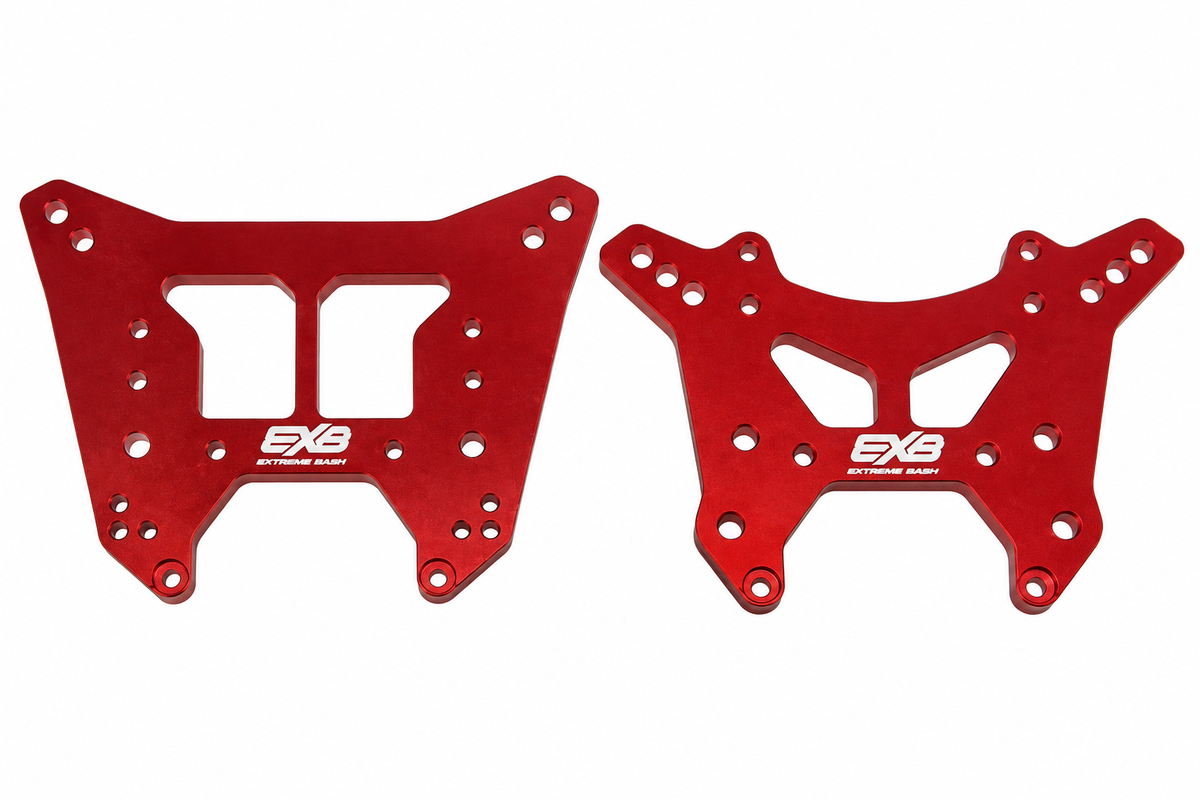 ARRMA Kraton 6S EXB front and rear aluminum shock towers