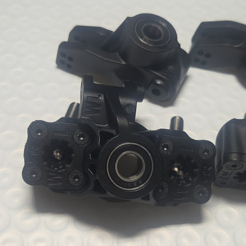 ARRMA Kraton 6S hub carrier and steering knuckle bearing detail
