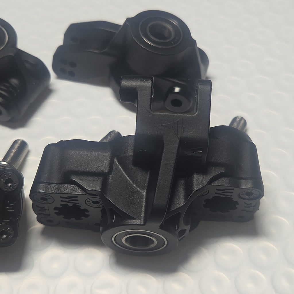 ARRMA Kraton 6S hub carrier and steering knuckle rear detail