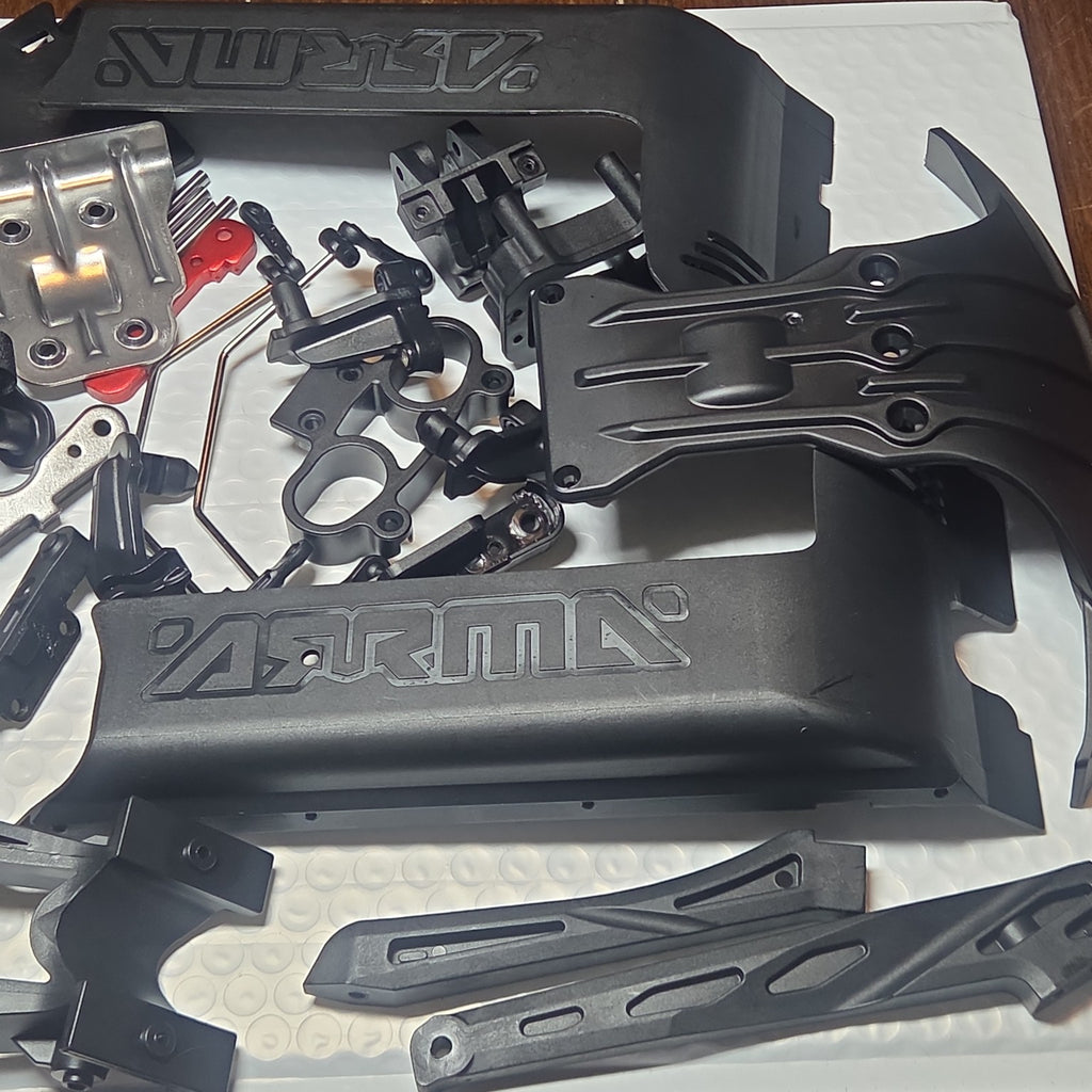 ARRMA Kraton 6S plastic parts and hardware lot