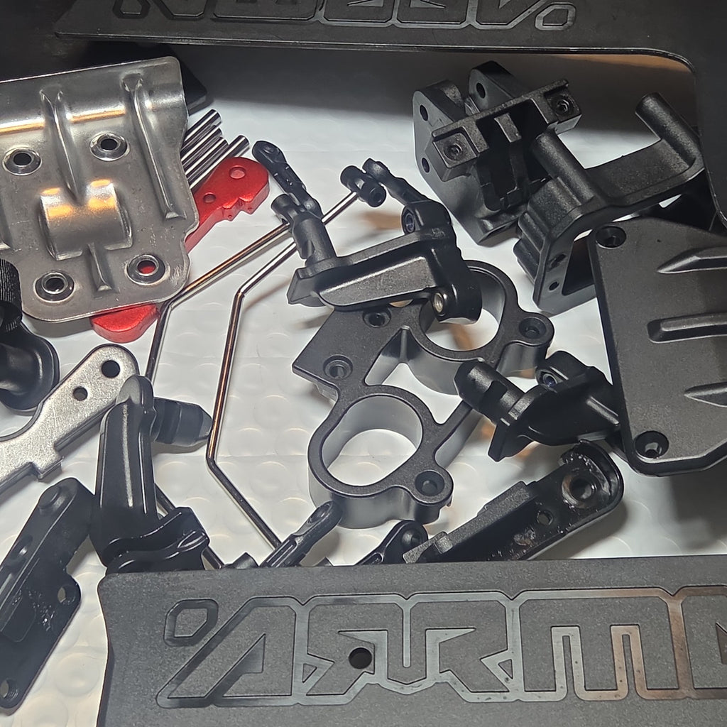 ARRMA Kraton 6S plastic parts and hardware lot
