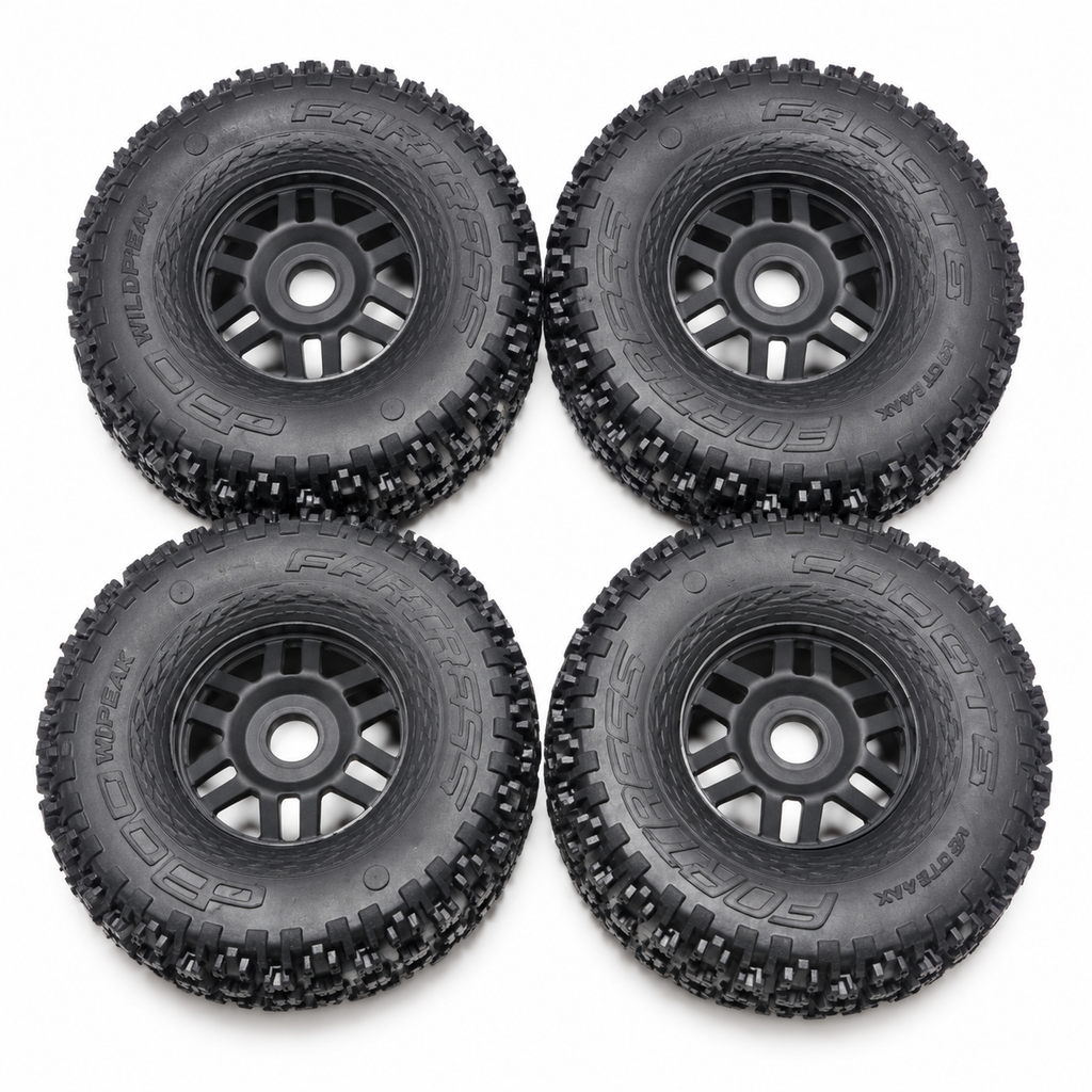 ARRMA Mojave 4S Fortress wheel faces set of four