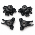 ARRMA Mojave 4S hub and steering knuckle set with bearings front view
