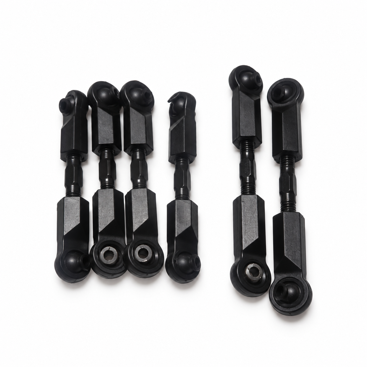 ARRMA Mojave 4S adjustable turnbuckle link set on white background