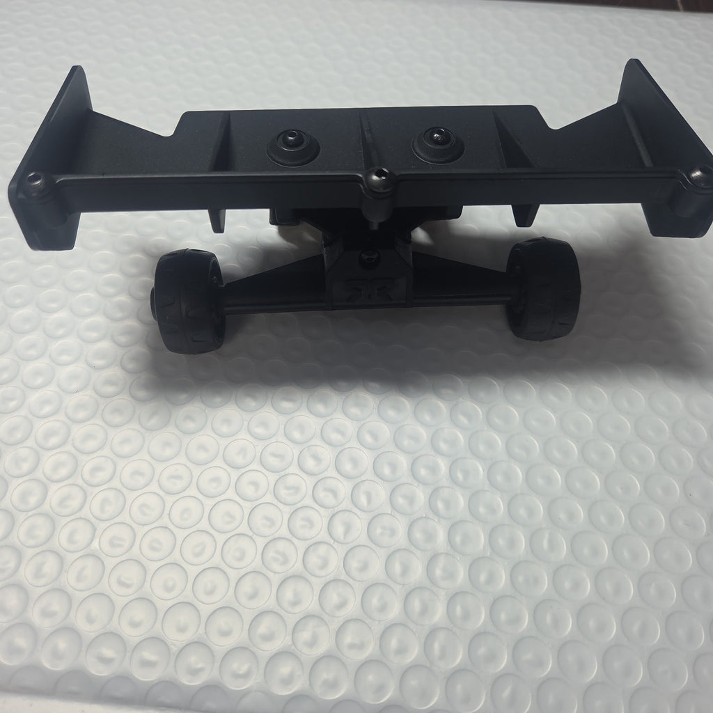 ARRMA Outcast 4S rear wing and wheelie bar assembly new takeoff