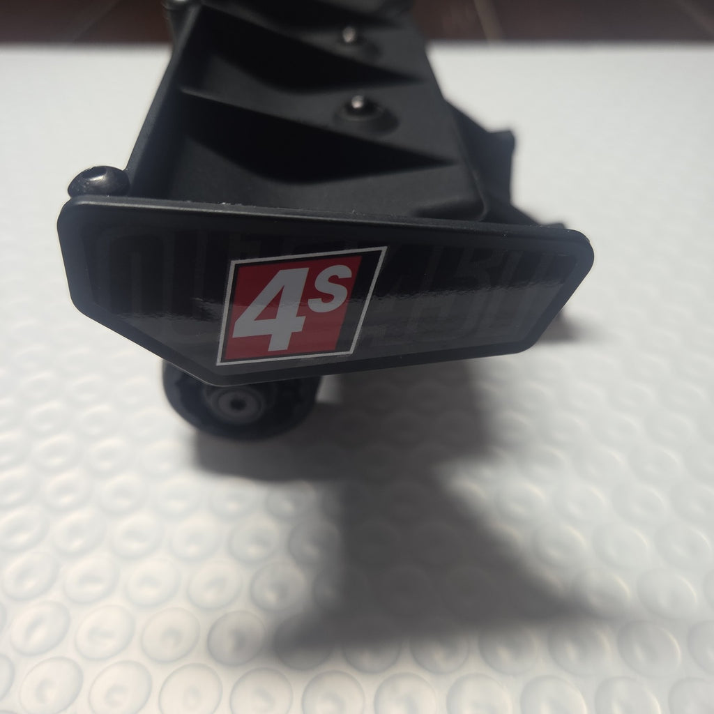 ARRMA Outcast 4S rear wing 4S decal detail new takeoff