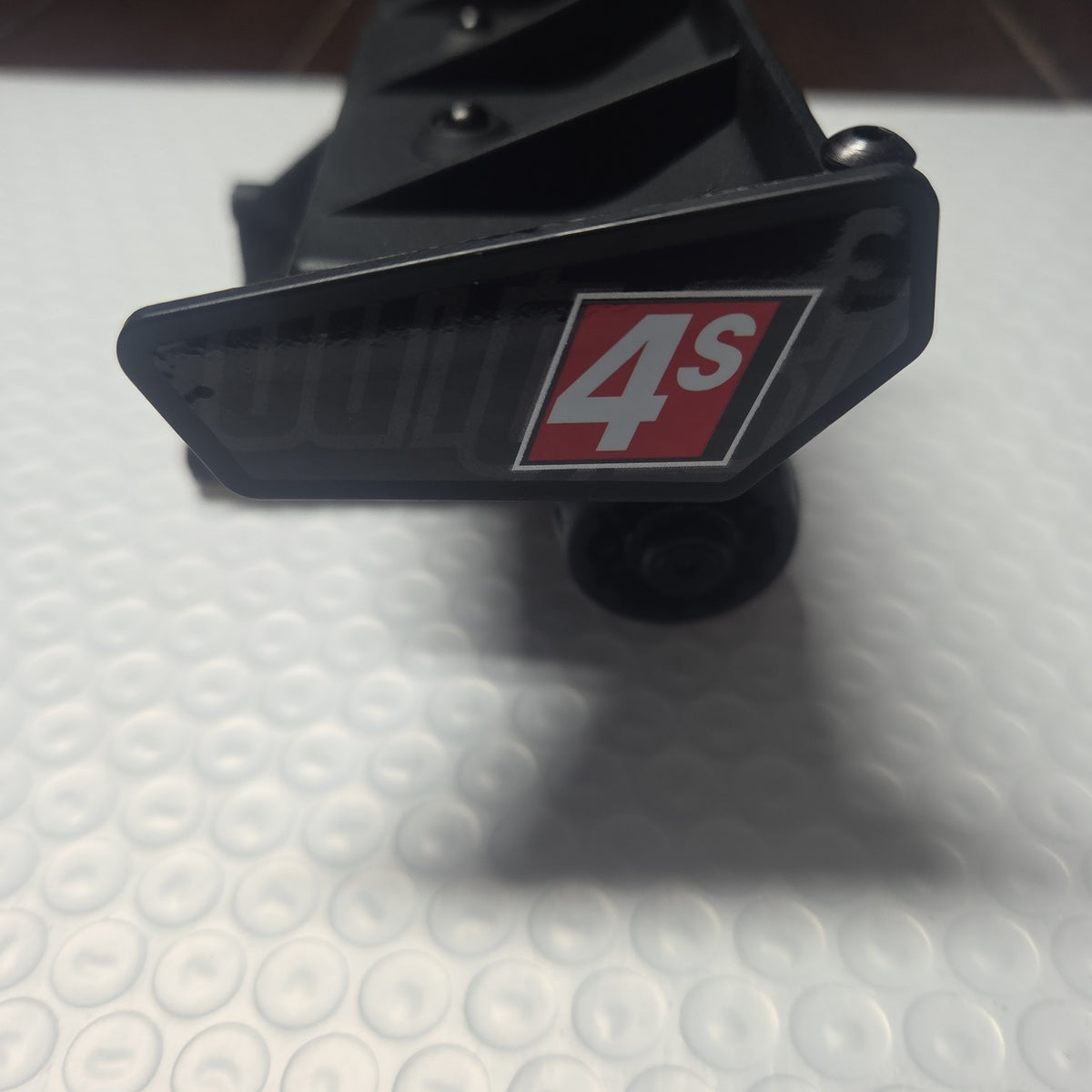 ARRMA Outcast 4S rear wing 4S decal alternate view