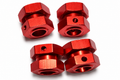 ARRMA Outcast 8S EXB V2 24mm red hex hubs set of 4