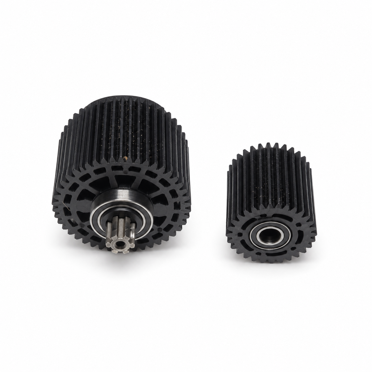 ARRMA Quake 223S rear differential and idler gear front view