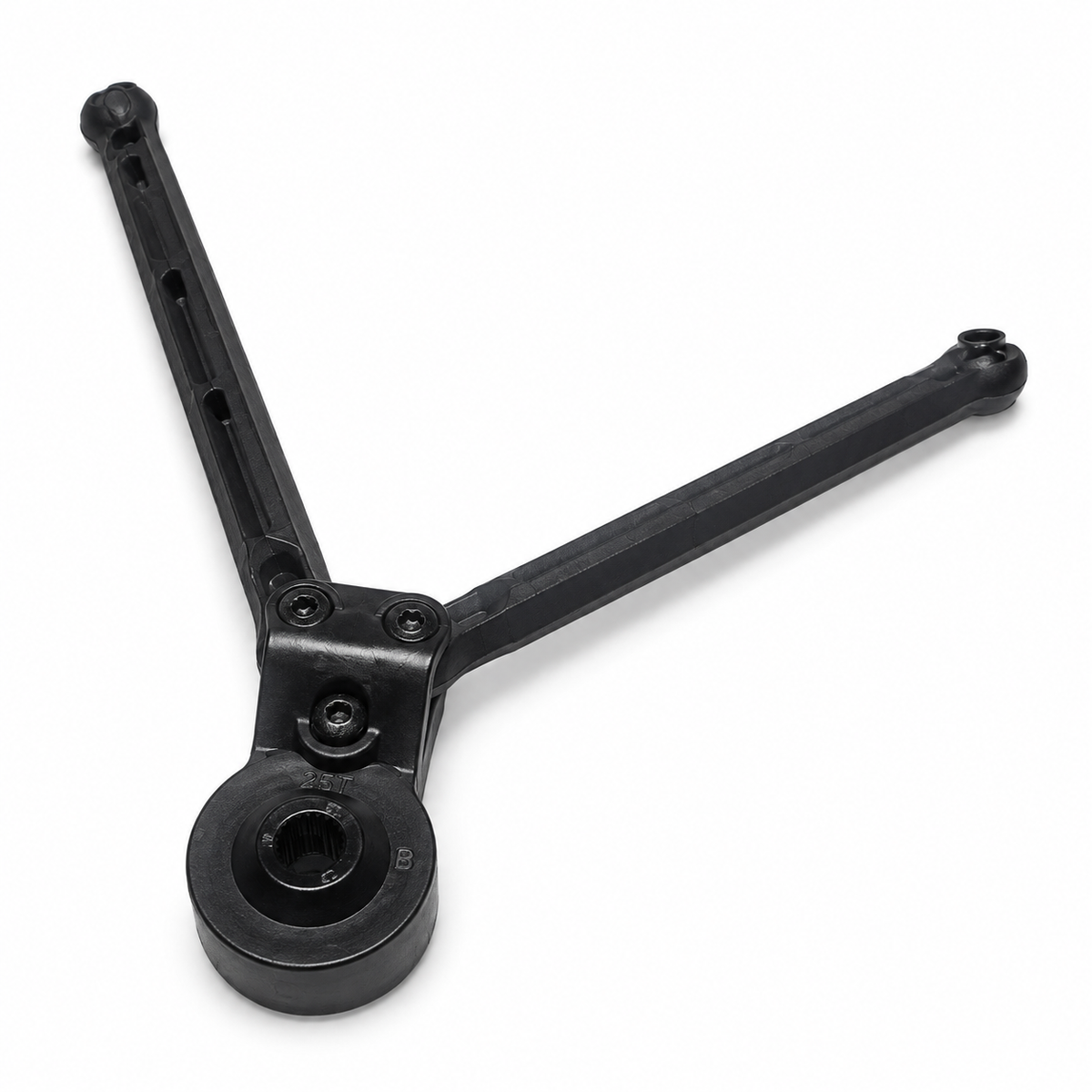 ARRMA Quake 223S steering assembly reverse view