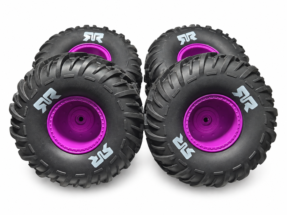 ARRMA Quake 223S wheel and tire set front angle