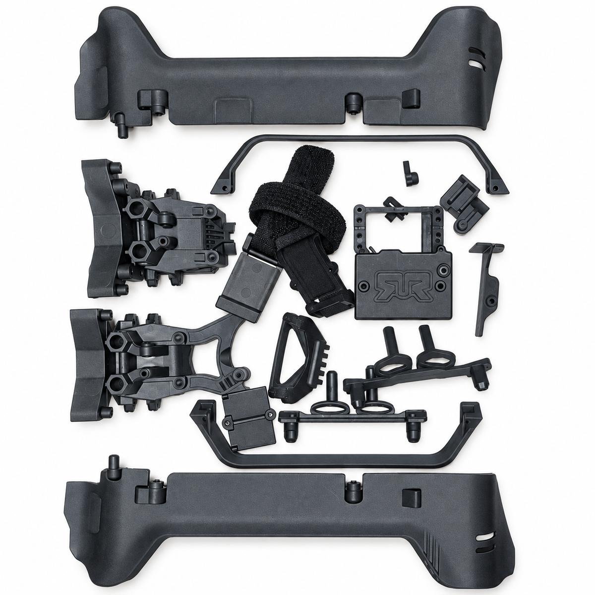 ARRMA Senton 223S chassis and plastic parts lot