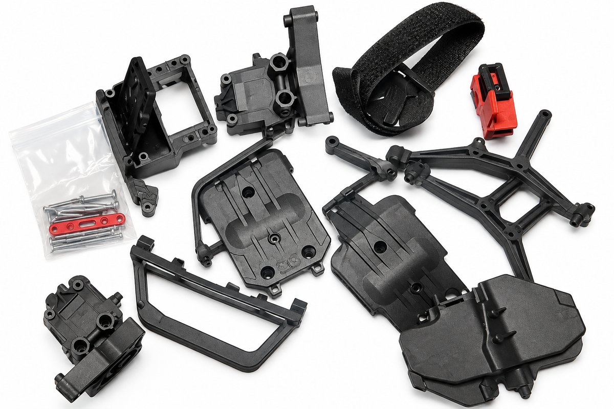 ARRMA Senton 3S chassis plastic and accessory kit