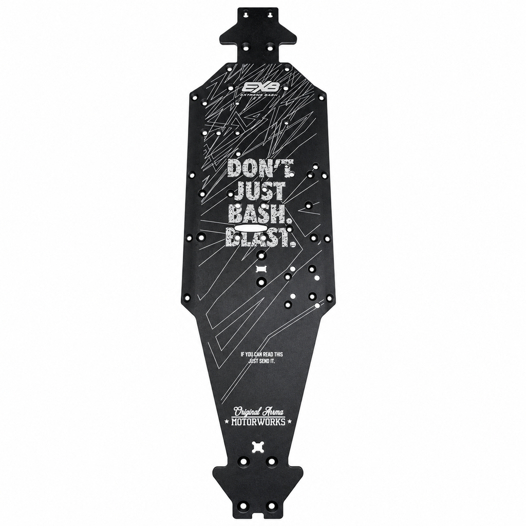 ARRMA Talion 6S EXB 7075 aluminum chassis graphic side