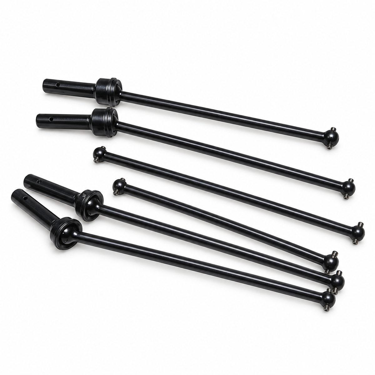 ARRMA Talion 6S EXB CVD and dogbone driveshaft set horizontal view