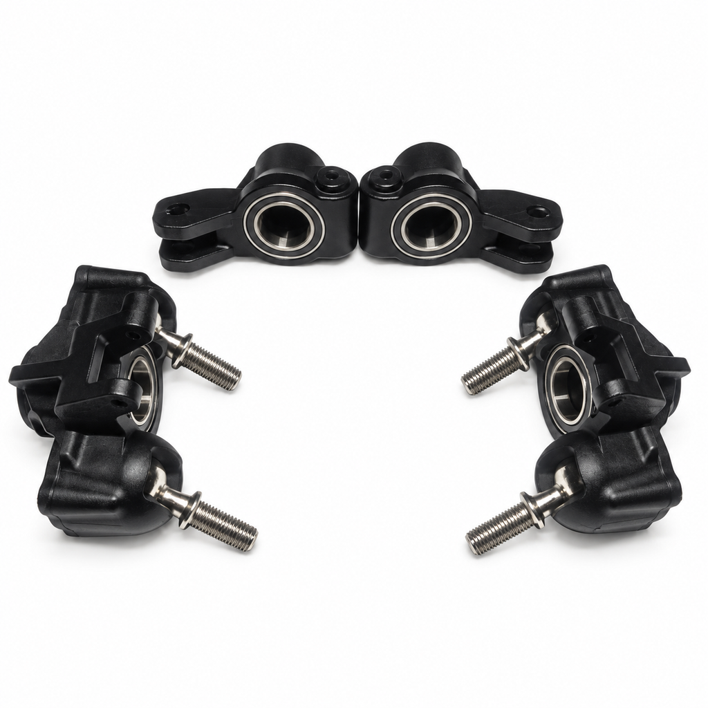 ARRMA Talion 6S EXB hubs bearings and pivot balls arranged view