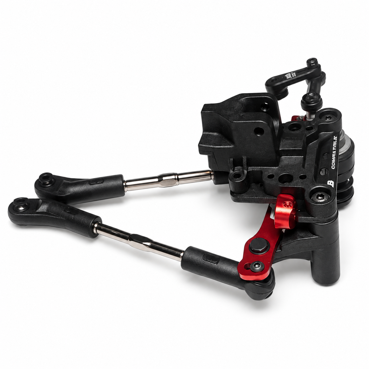 ARRMA Talion 6S EXB steering assembly side view