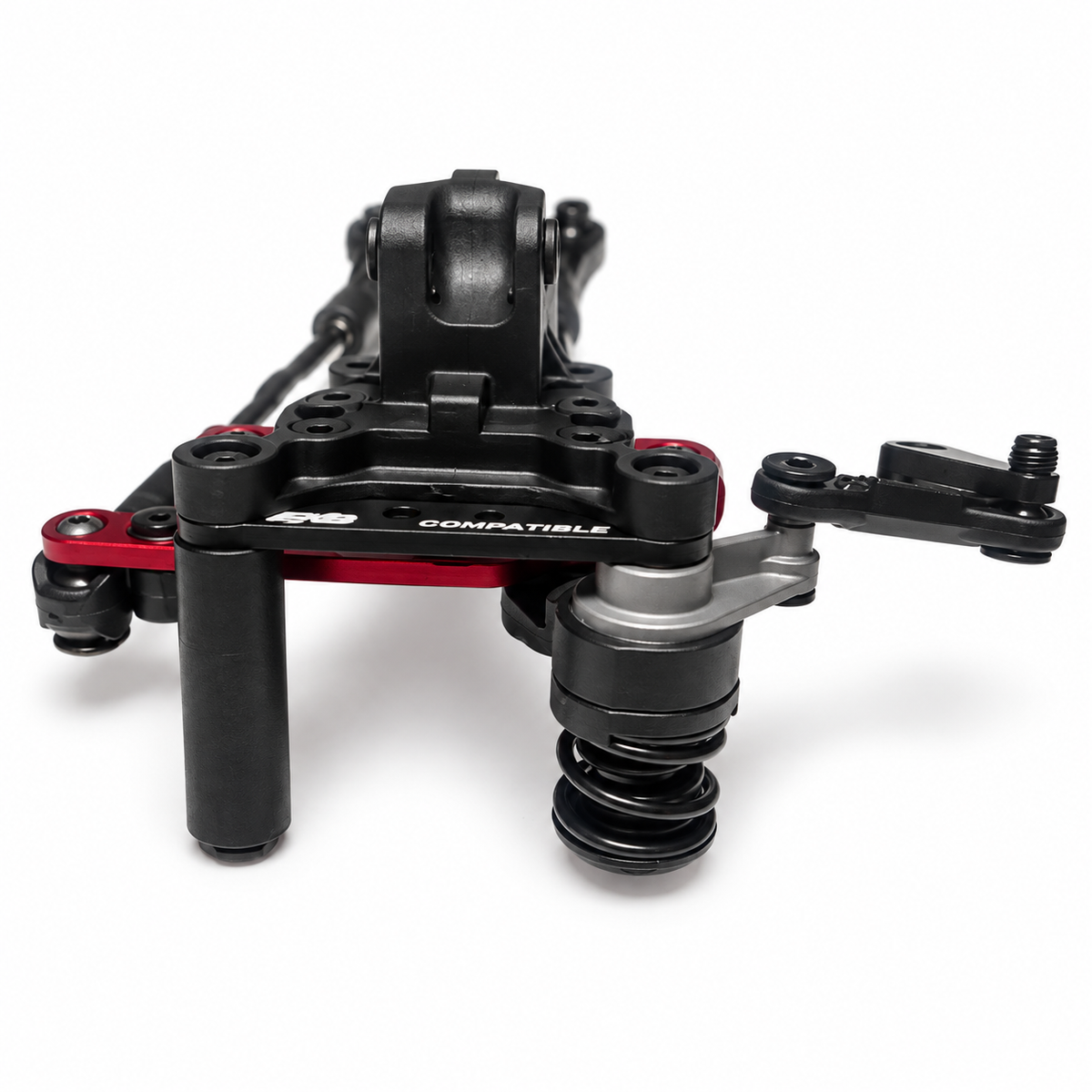 ARRMA Talion 6S EXB high torque servo saver and steering rack close view
