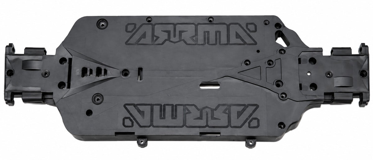 ARRMA Typhon 223S chassis bottom view