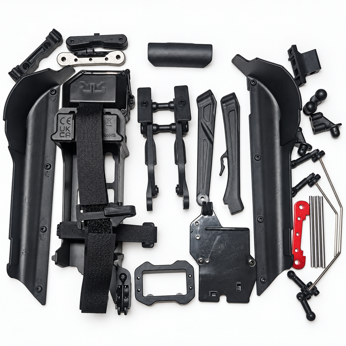 ARRMA Typhon 6S chassis plastics battery tray and hardware lot