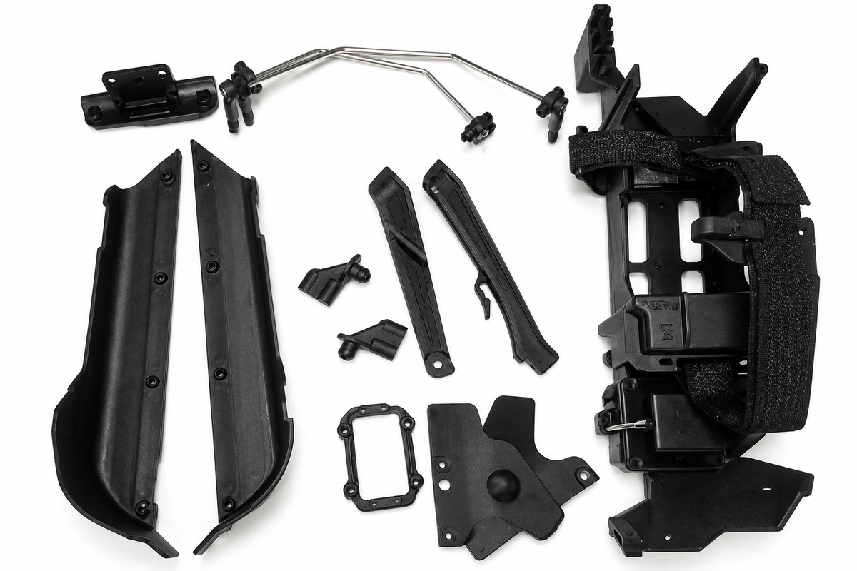 ARRMA Typhon 6S TLR Tuned chassis plastics and accessories clean product photo