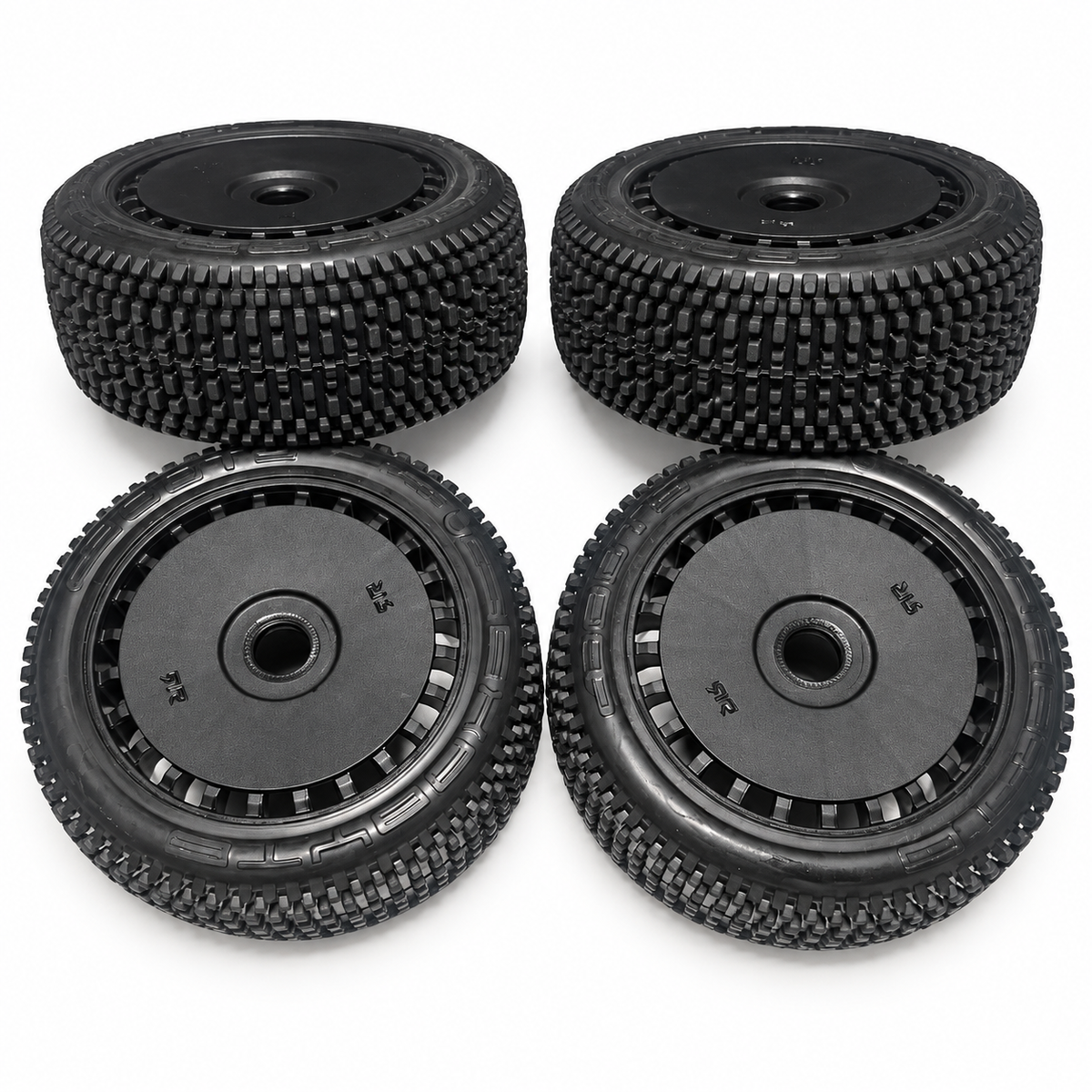 ARRMA Typhon 6S TLR dBoots mounted wheel and tire set of four