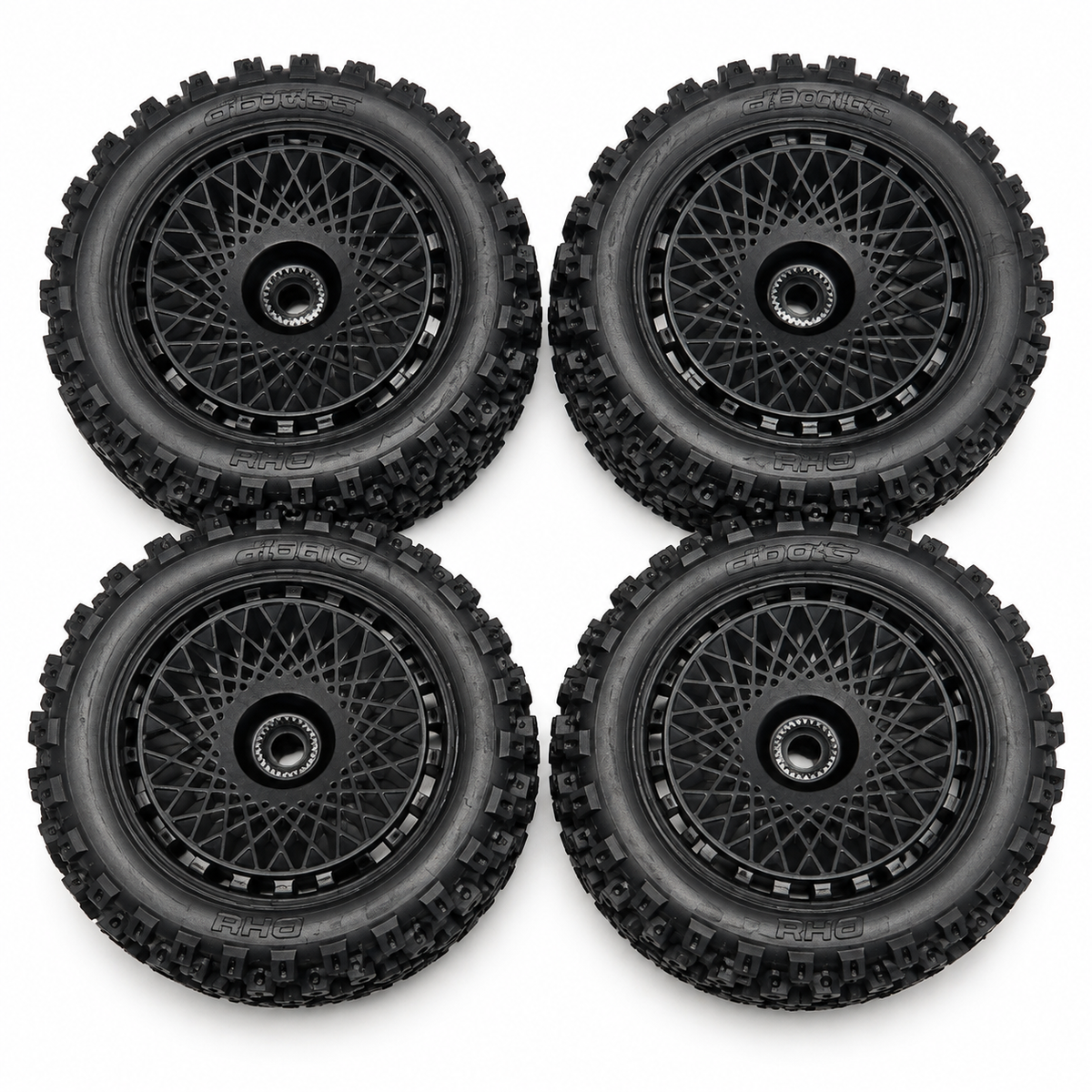 ARRMA Typhon Grom BLX factory tires and wheels ARA550114 clean product photo