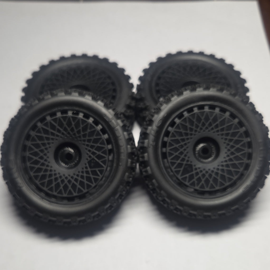 ARRMA Typhon Grom dBoots wheels and tires set of four