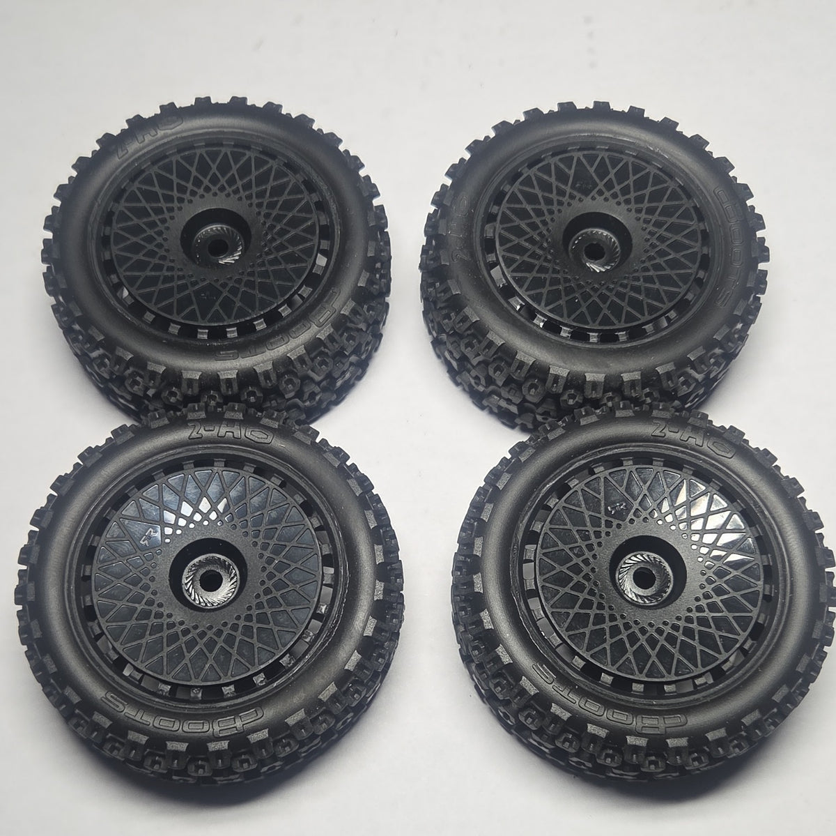 ARRMA Typhon Grom four mounted wheels and tires