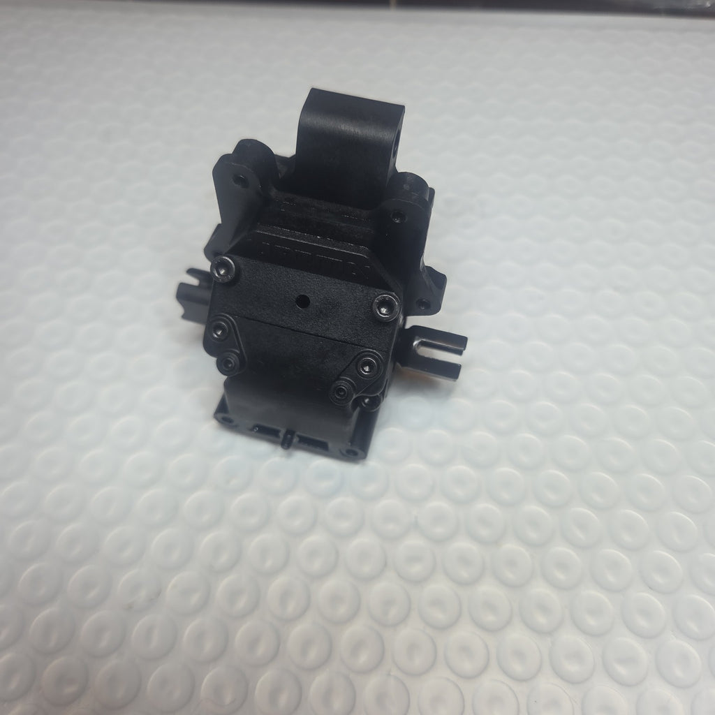 ARRMA Typhon 6S TLR Tuned differential gearbox assembly top view