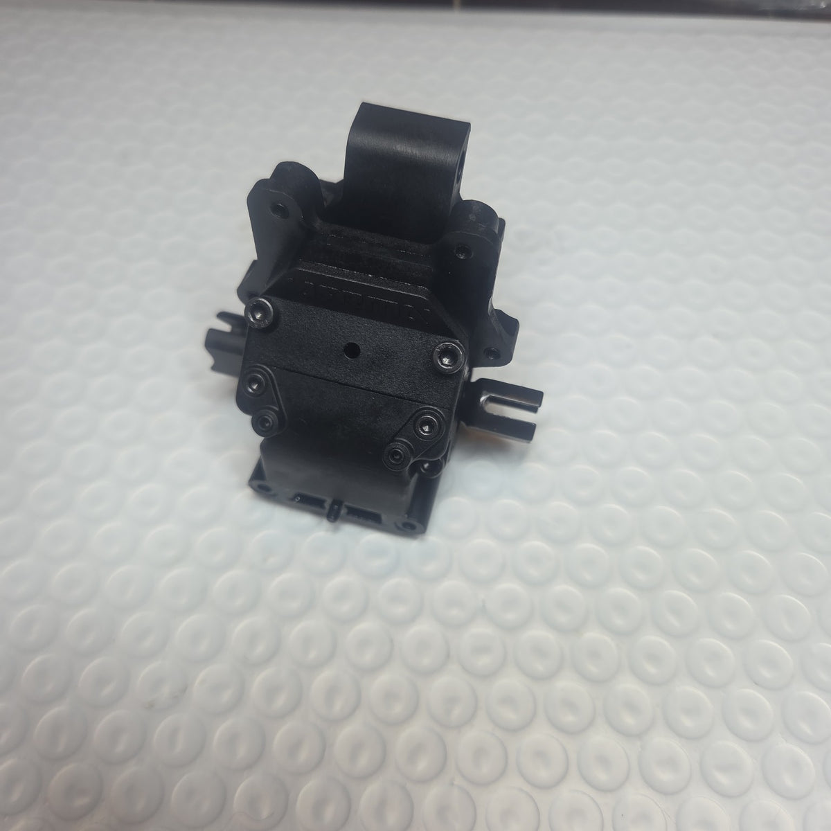 ARRMA Typhon 6S TLR Tuned differential gearbox assembly top view