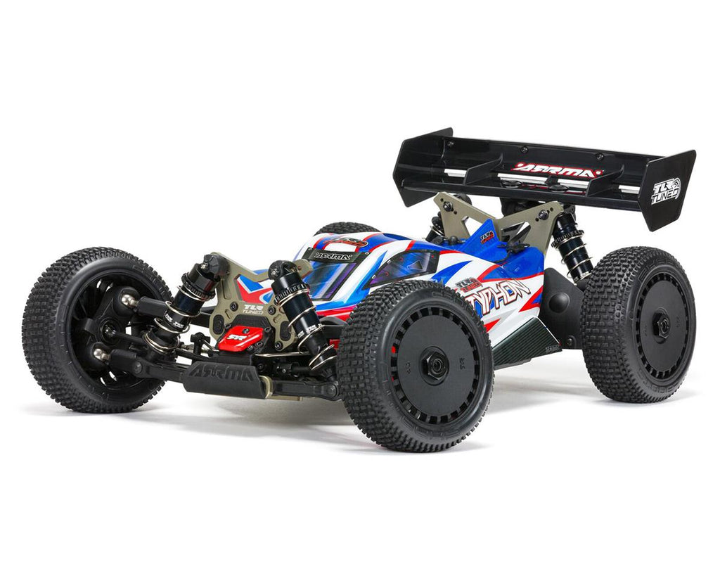 ARRMA TYPHON 6S TLR Tuned RTR Red Blue ARA8406