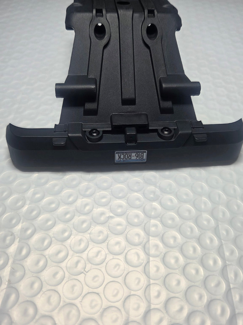 ARRMA Big Rock 223S front bumper skid plate close up