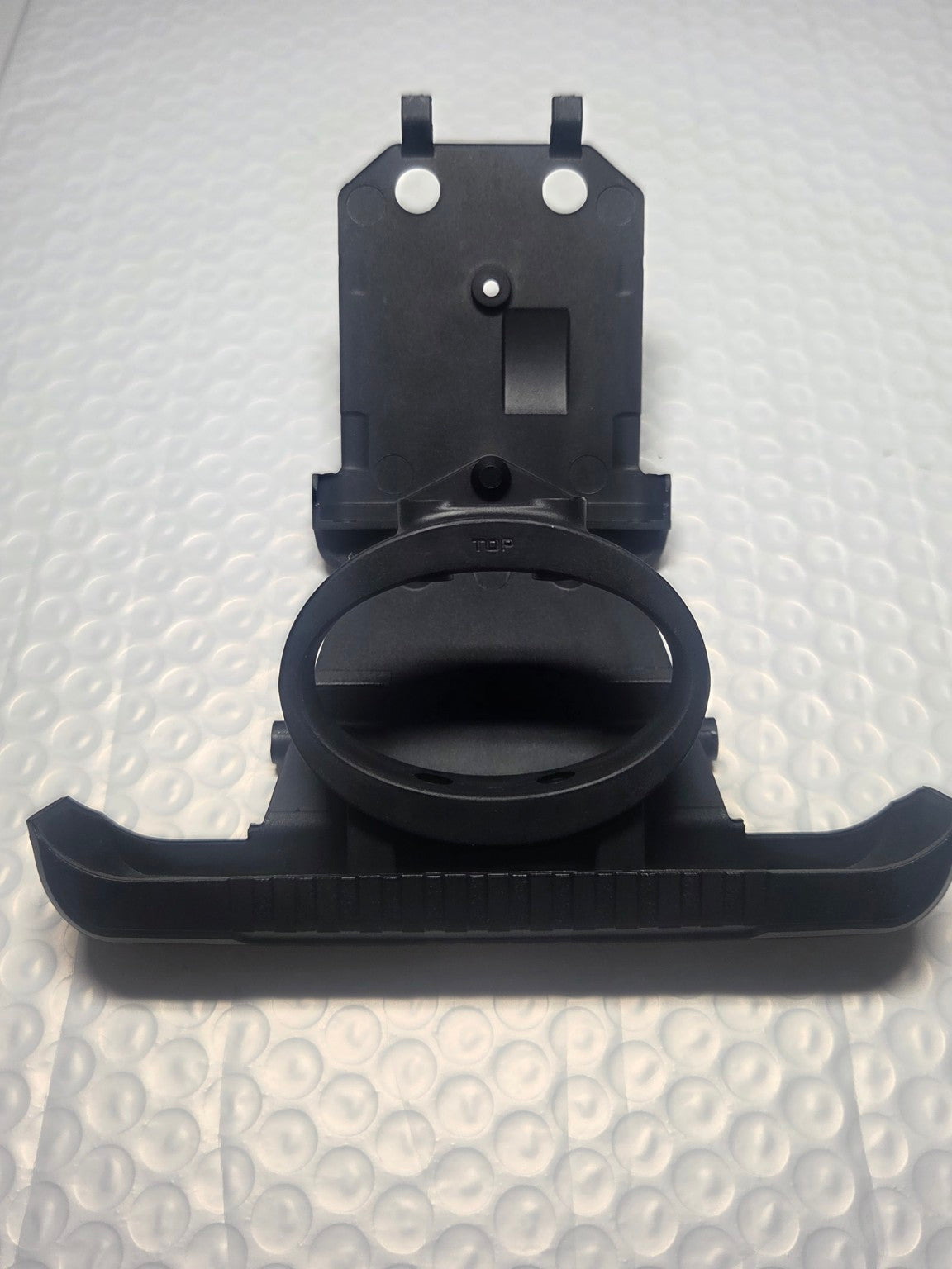 ARRMA Big Rock 223S bumper and body mount assembly underside