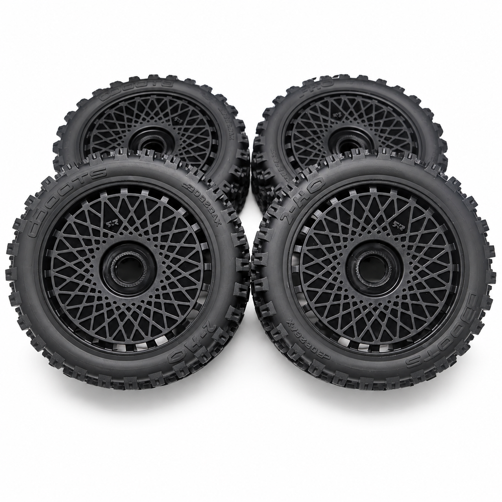 dBoots 2-HO mounted wheels and tires set of four for ARRMA Typhon 223S